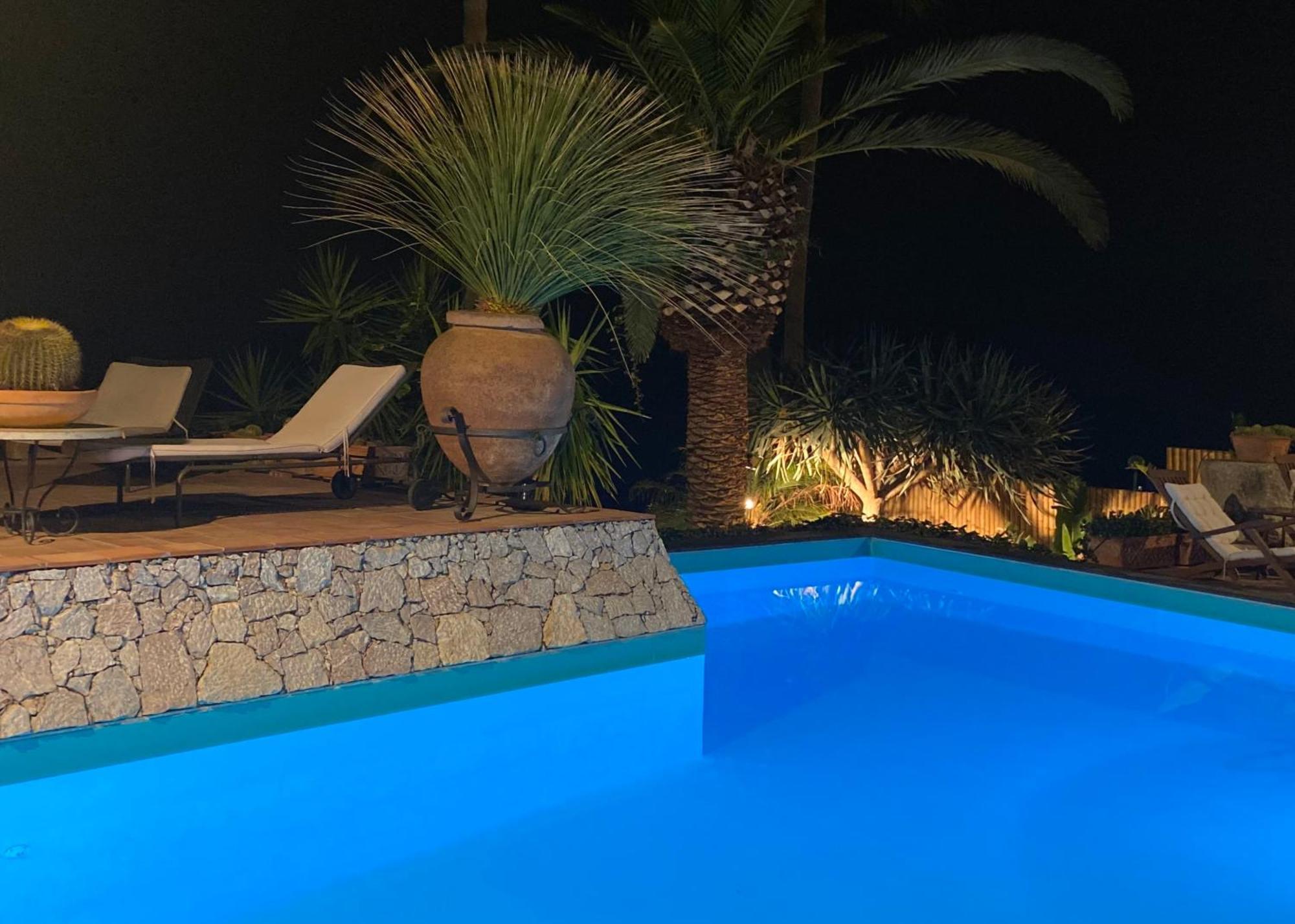 Villa Lou Taormina Private Villa With Panoramic Sea View Pool מראה חיצוני תמונה