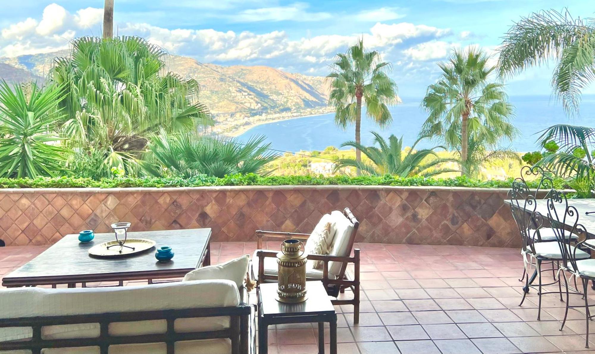 Villa Lou Taormina Private Villa With Panoramic Sea View Pool מראה חיצוני תמונה