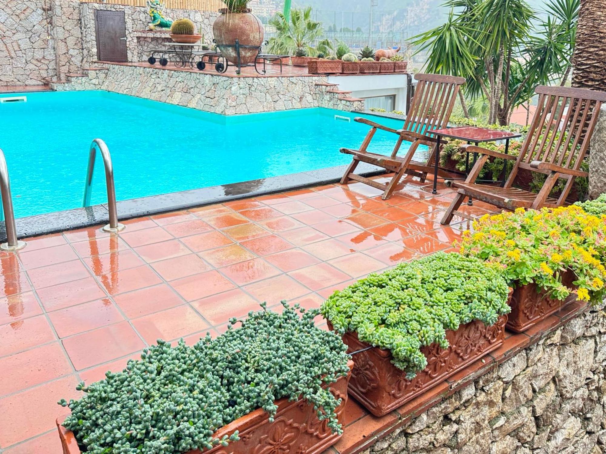Villa Lou Taormina Private Villa With Panoramic Sea View Pool מראה חיצוני תמונה