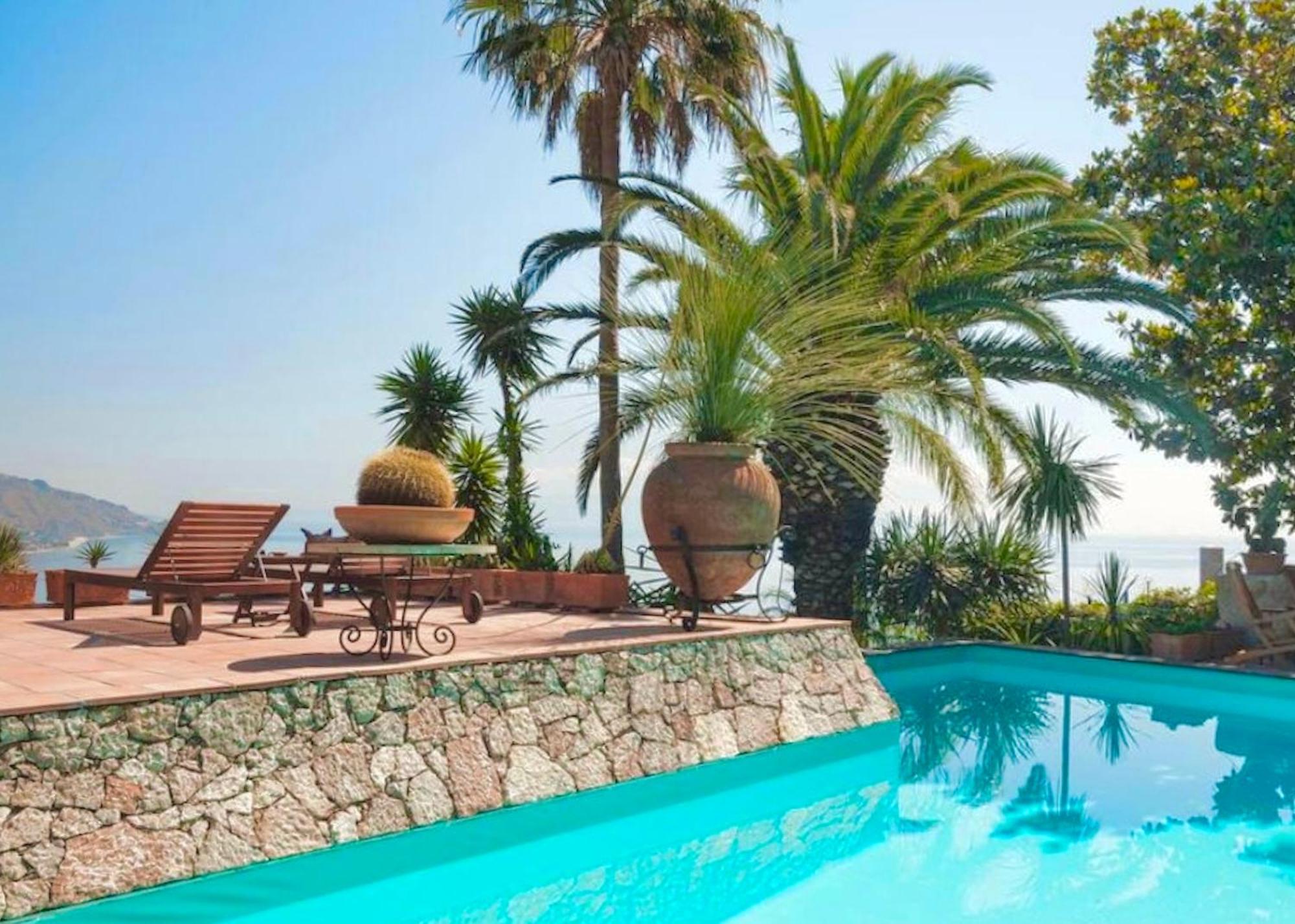 Villa Lou Taormina Private Villa With Panoramic Sea View Pool מראה חיצוני תמונה