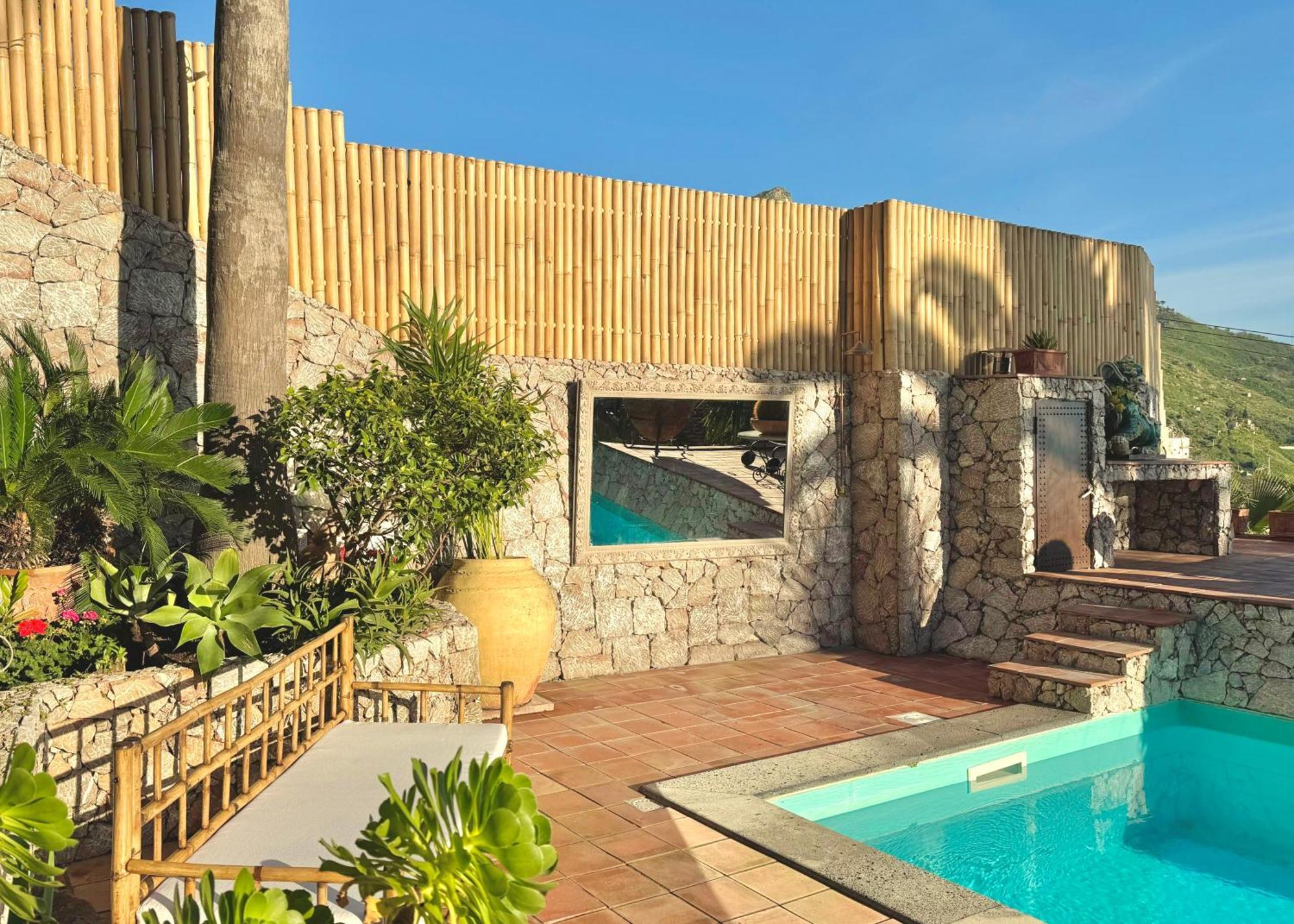 Villa Lou Taormina Private Villa With Panoramic Sea View Pool מראה חיצוני תמונה